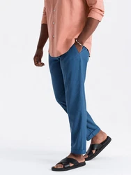 OMBRE Chinohose Chino-Hose Herren Rosa/Orange