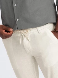OMBRE Chinohose Chino-Hose Herren Khaki