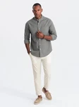 OMBRE Chinohose Chino-Hose Herren Khaki