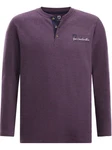 Jan Vanderstorm Langarmshirt IVOR Dunkelblau/Lila/Fliederfarben/Dunkelrot