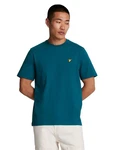 Lyle & Scott T-Shirt Football for all Grap Türkis/Blau