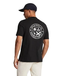 Lyle & Scott T-Shirt Football for all Grap Grün/Schwarz