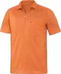 HENSON&HENSON Poloshirt Superweiches Jersey-Gewebe Orange