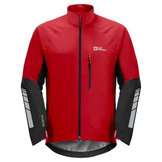 Jack Wolfskin Anorak Morobbia 2.5l Jkt Herren Anorak Rot/Dunkelrot