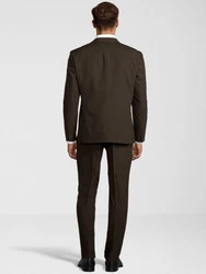 SteffenKlein Anzug Slim-Fit Dunkelgrün/Khaki