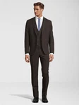 SteffenKlein Anzug Slim-Fit Dunkelgrün/Khaki