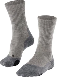 FALKE Funktionssocken TK2 Explore Wool Hellgrau/Dunkelgrau/Grau/Beige/Braun