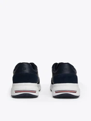 Tommy Hilfiger FASTON LTH MIX Keilsneaker Dunkelblau/Blau