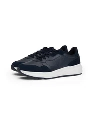 Tommy Hilfiger FASTON LTH MIX Keilsneaker Dunkelblau/Blau