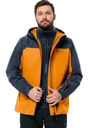 Jack Wolfskin 3-in-1 Funktionsjacke TAUBENBERG 3IN1 JKT M Orange