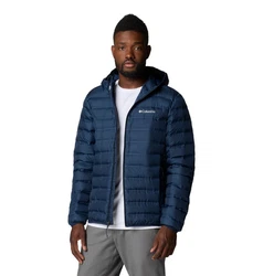 Columbia Funktionsjacke LAKE 22 II DOWN HOODED JACKET (1-St) Hellblau/Blau/Dunkelblau
