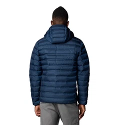 Columbia Funktionsjacke LAKE 22 II DOWN HOODED JACKET (1-St) Hellblau/Blau/Dunkelblau