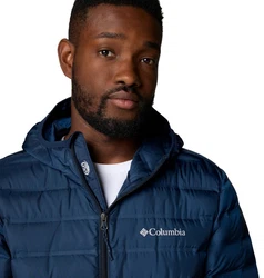 Columbia Funktionsjacke LAKE 22 II DOWN HOODED JACKET (1-St) Hellblau/Blau/Dunkelblau