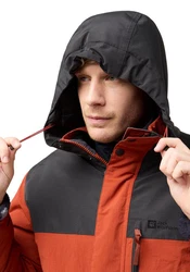Jack Wolfskin Funktionsparka GLETSCHERSEE Rot/Orange/Braun