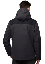 Jack Wolfskin 3-in-1 Funktionsjacke JASPER 3IN1 JKT M Schwarz/Dunkelgrau/Dunkelblau/Grau/Blau
