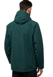 Jack Wolfskin Funktionsjacke ALTENBERG 3IN1 Dunkelgrün/Grün