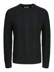 Jack & Jones Strickpullover Regular Fit Schwarz