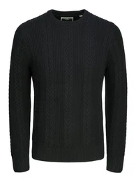 Strickpullover Strukturierter Pullover - Regular Fit