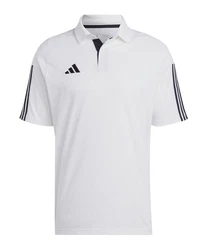 adidas Performance T-Shirt Tiro 23 Competition Poloshirt Weiß/Grau/Hellgrau/Creme/Silber