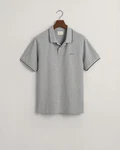 GANT Poloshirt TIPPING PIQUE RUGGER Grau