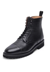 Henry Stevens Schnürboots Winston CDB6 Schwarz