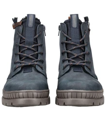 bugatti Herren Stiefelette 321-AGB51-5000-5300 Grau/Blau/Dunkelblau/Hellblau