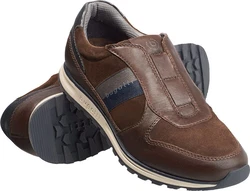 bugatti Slipper Braun/Dunkelbraun/Beige