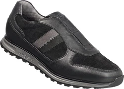 bugatti Slipper Nappa- und Veloursleder