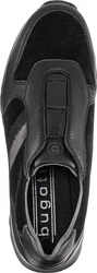 bugatti Slipper Nappa- und Veloursleder