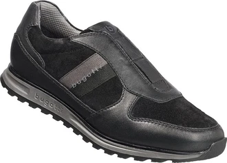 bugatti Slipper Nappa- und Veloursleder