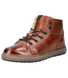Stiefelette Leder Schnrstiefelette