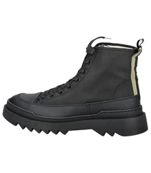 Sneaky Steve Stiefelette Nylon Schnürstiefelette Schwarz