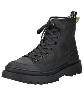 Sneaky Steve Stiefelette Nylon Schnürstiefelette Schwarz