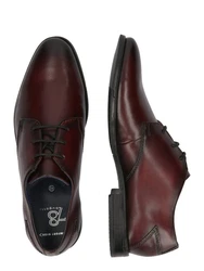 bugatti Gapo Schnürschuh Braun/Dunkelrot/Bordeaux/Rot