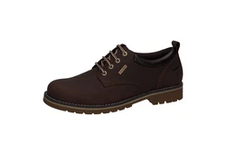 Dockers by Gerli Herren Schnürschuhe Schnürboots Dunkelbraun/Braun/Dunkelrot