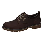 Dockers by Gerli Herren Schnürschuhe Schnürboots Dunkelbraun/Braun/Dunkelrot