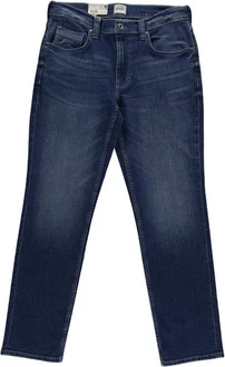 MUSTANG Straight-Jeans Style Washington Straight mit Reißverschluss Dunkelblau/Hellblau/Blau