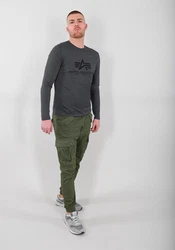 ALPHA INDUSTRIES Shirt Dunkelgrau/Dunkelgrün/Hellgrau