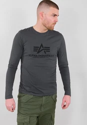 ALPHA INDUSTRIES Shirt Dunkelgrau/Dunkelgrün/Hellgrau