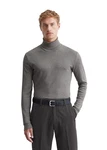 Marc O'Polo Rollkragenshirt dunkelgrau