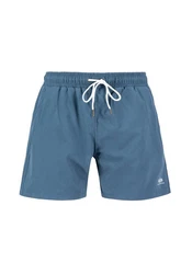 Alpha Industries Basic Swim Short Blau/Grau/Dunkelblau/Hellblau