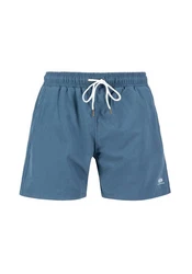 Alpha Industries Basic Swim Short Blau/Grau/Dunkelblau/Hellblau