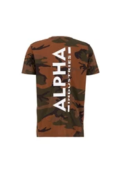 Alpha Industries T-Shirt Backprint T Camo Camo