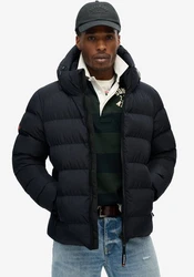 Superdry Jacke Dunkelblau/Schwarz/Blau