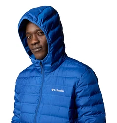 Columbia Funktionsjacke LAKE 22 II DOWN HOODED JACKET (1-St) Blau/Schwarz/Hellblau