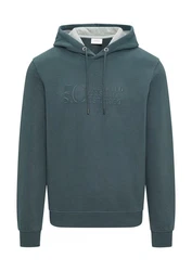 s.Oliver Kapuzensweatshirt mit Front-Print Türkis/Grün/Blau/Dunkelgrün/Grau