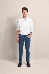 bugatti 5-Pocket-Jeans Blau/Dunkelblau/Hellblau