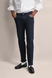 bugatti 5-Pocket-Jeans Dunkelblau/Blau