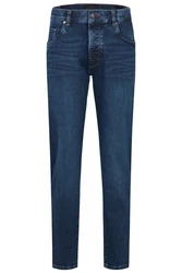 bugatti 5-Pocket-Jeans Dunkelblau/Blau