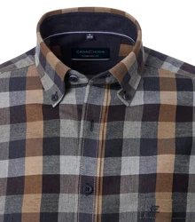 CASAMODA Langarmhemd B.D. Comfort Fit Rot/Dunkelblau/Dunkelgrün/Braun/Hellblau